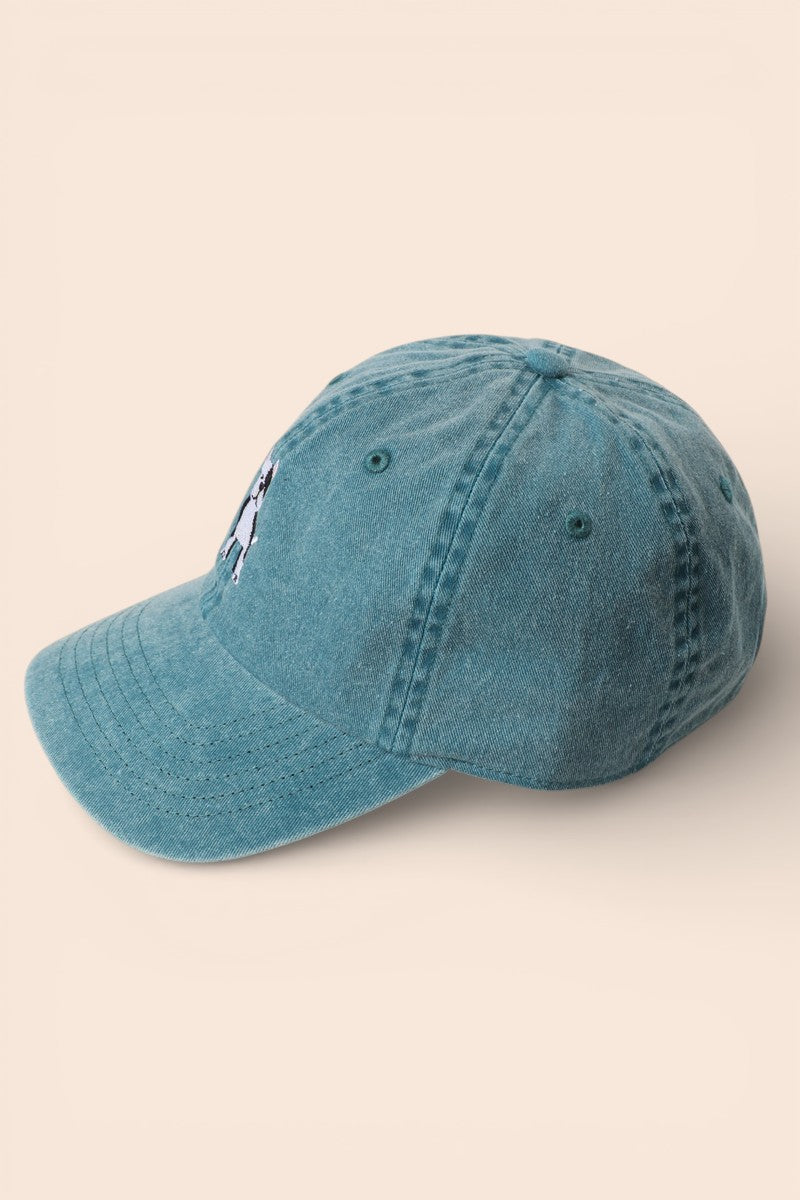 Pit Bull Embroidered Baseball Cap
