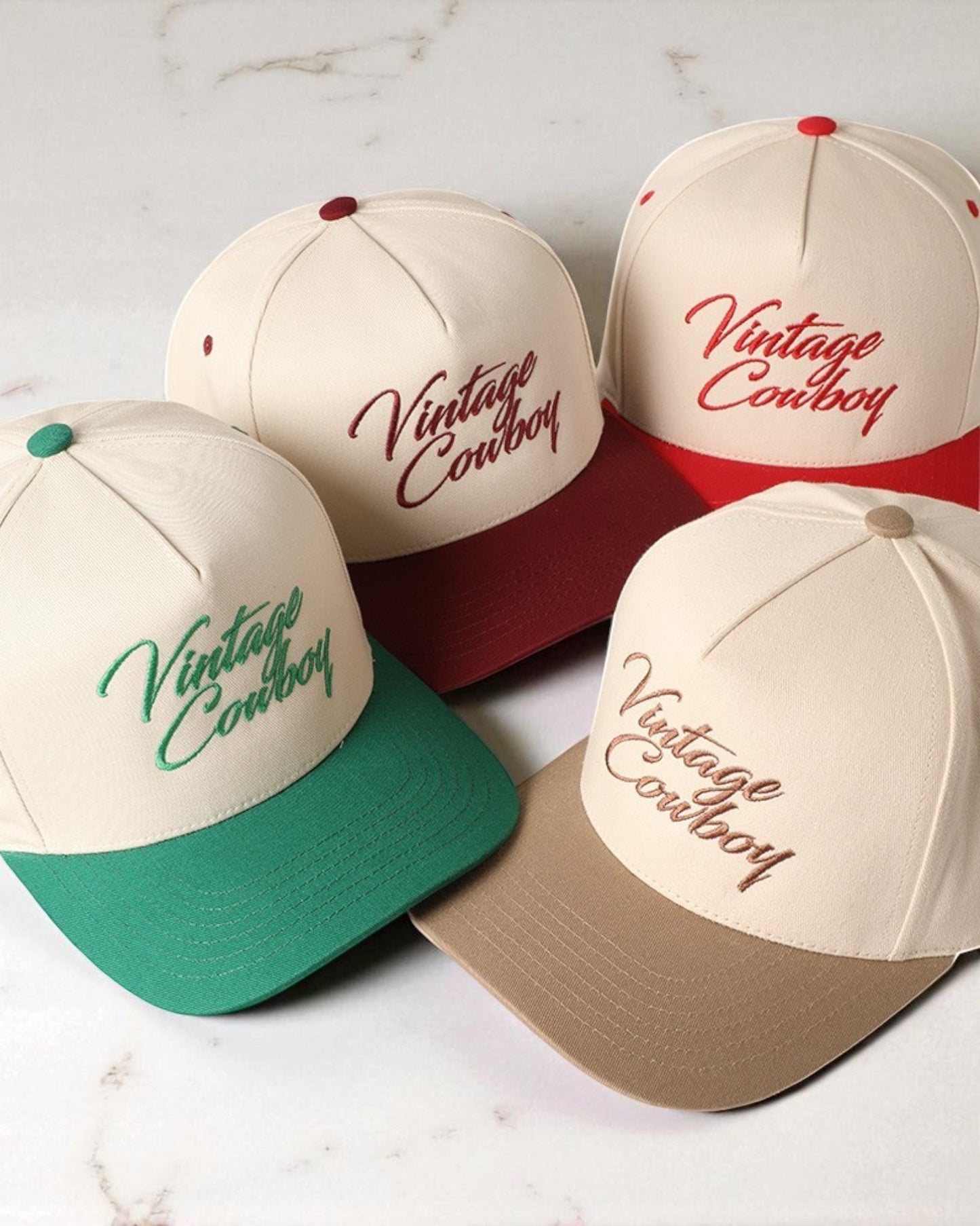 Vintage Cowboy Trucker Hat