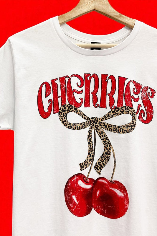 Cherries Graphic T-Shirt