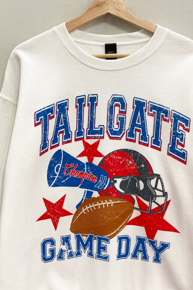 Tailgate Game Day Football Graphic Sweatshirt