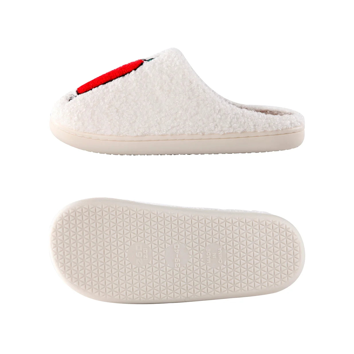 Mayo & Chili Soft Fluffy Slipper