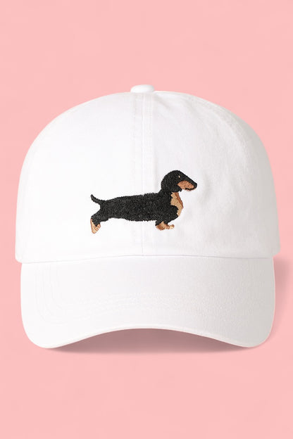 Dachshund Embroidered Baseball Cap