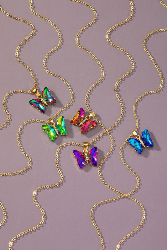 Butterfly Pendant Necklace