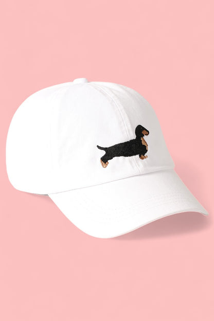 Dachshund Embroidered Baseball Cap