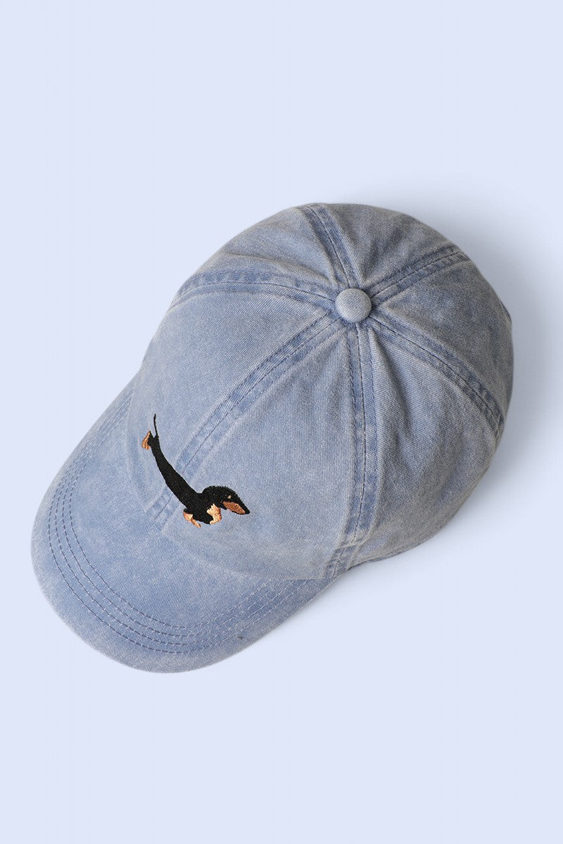 Dachshund Embroidered Baseball Cap