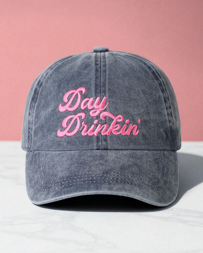 Day Drinkin' Vintage Denim Baseball Cap