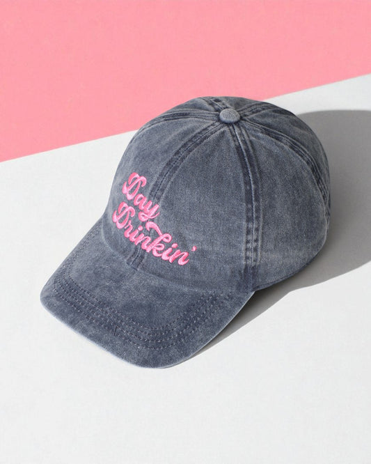 Day Drinkin' Vintage Denim Baseball Cap