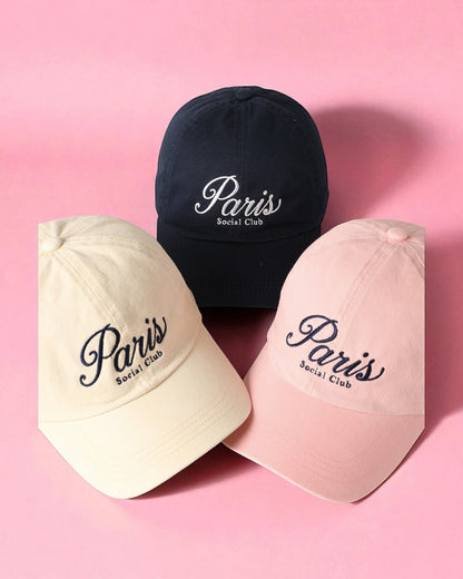 Paris Social Club Baseball Cap