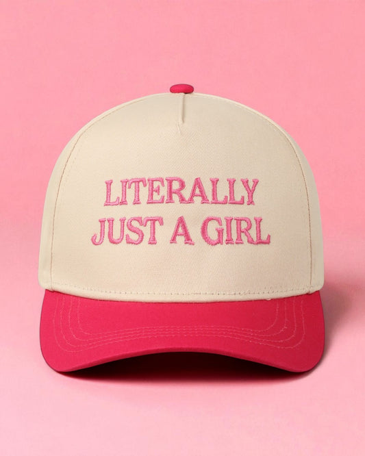 Literally Just a Girl Trucker Hat