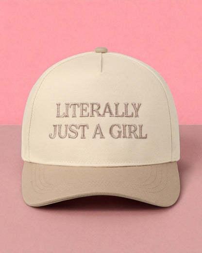 Literally Just a Girl Trucker Hat