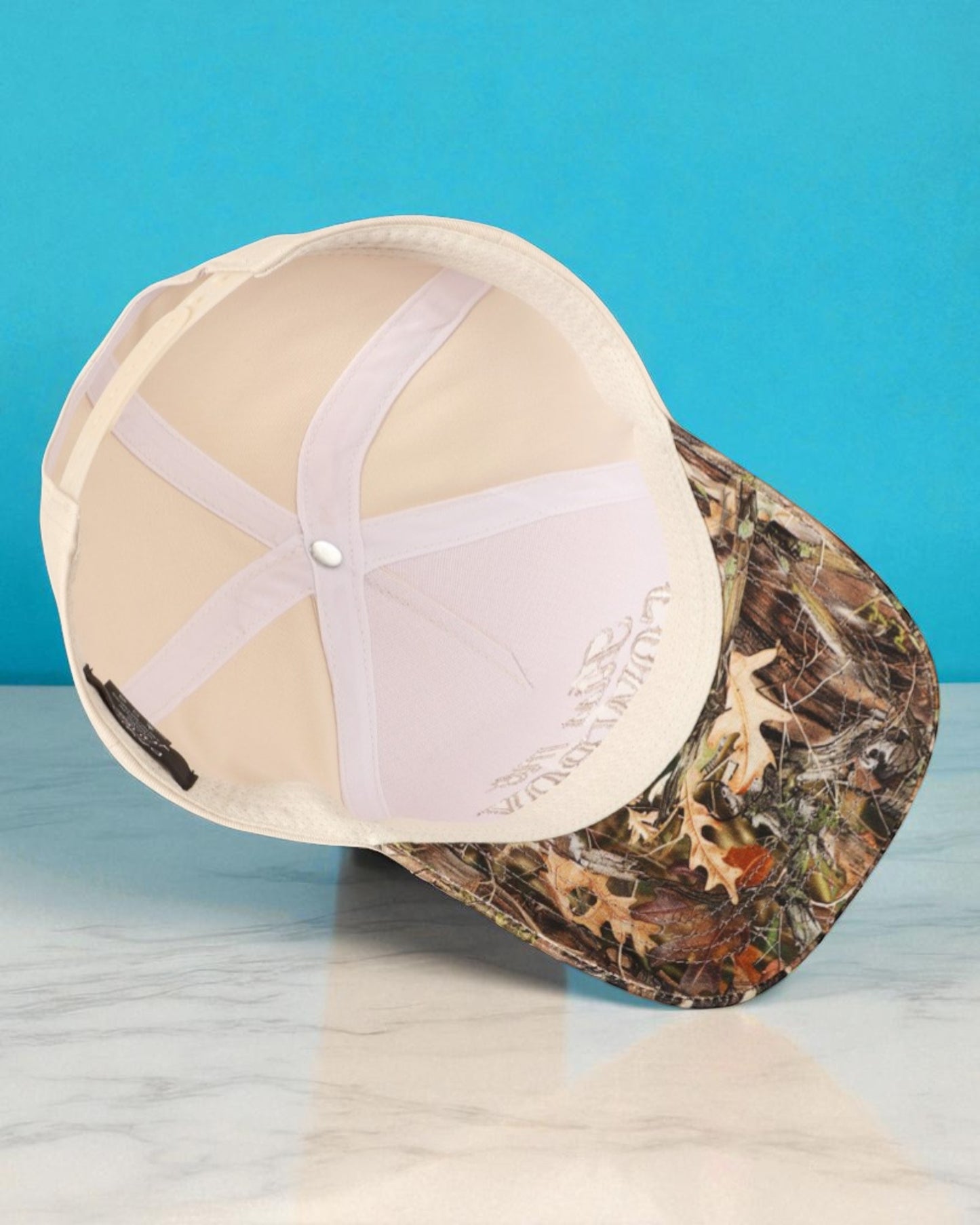 Kiss Me Cowboy Camo Trucker Hat