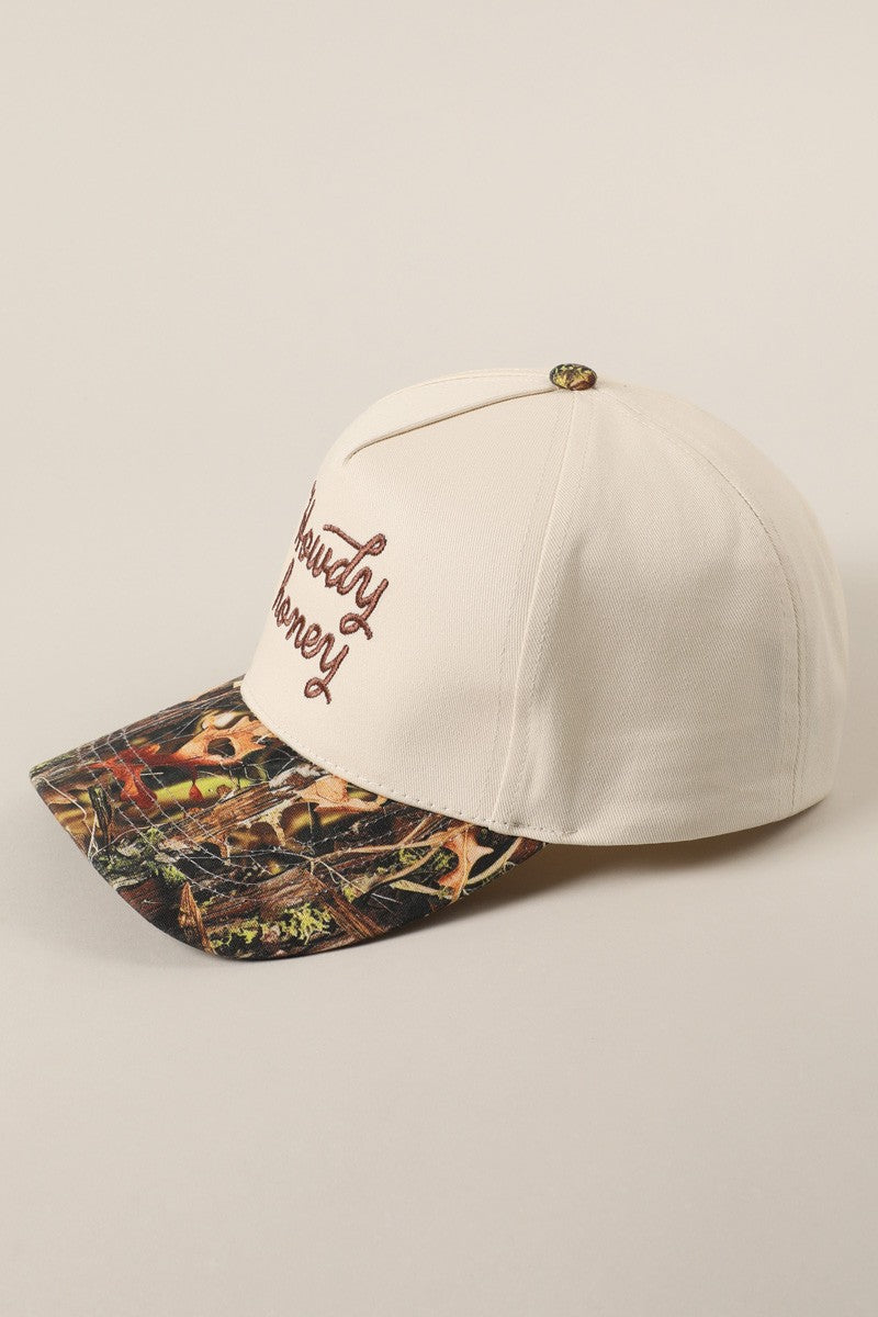 Howdy Honey Embroidered Western Trucker Hat