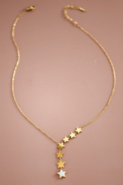 Star Lariat Necklace