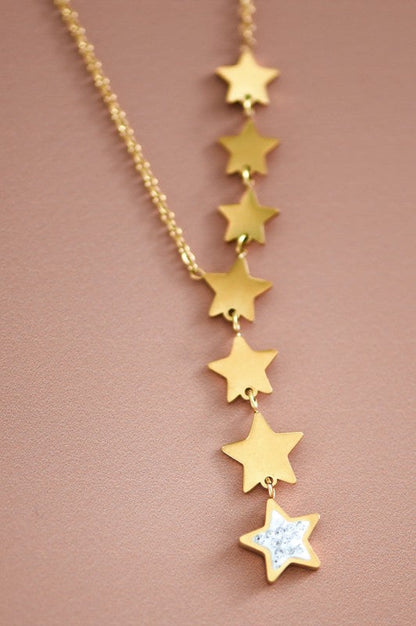 Star Lariat Necklace