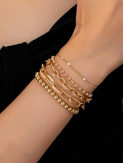 Five Multi Bracelets Set