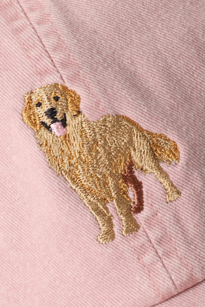 Golden Retriever Embroidered Baseball Cap