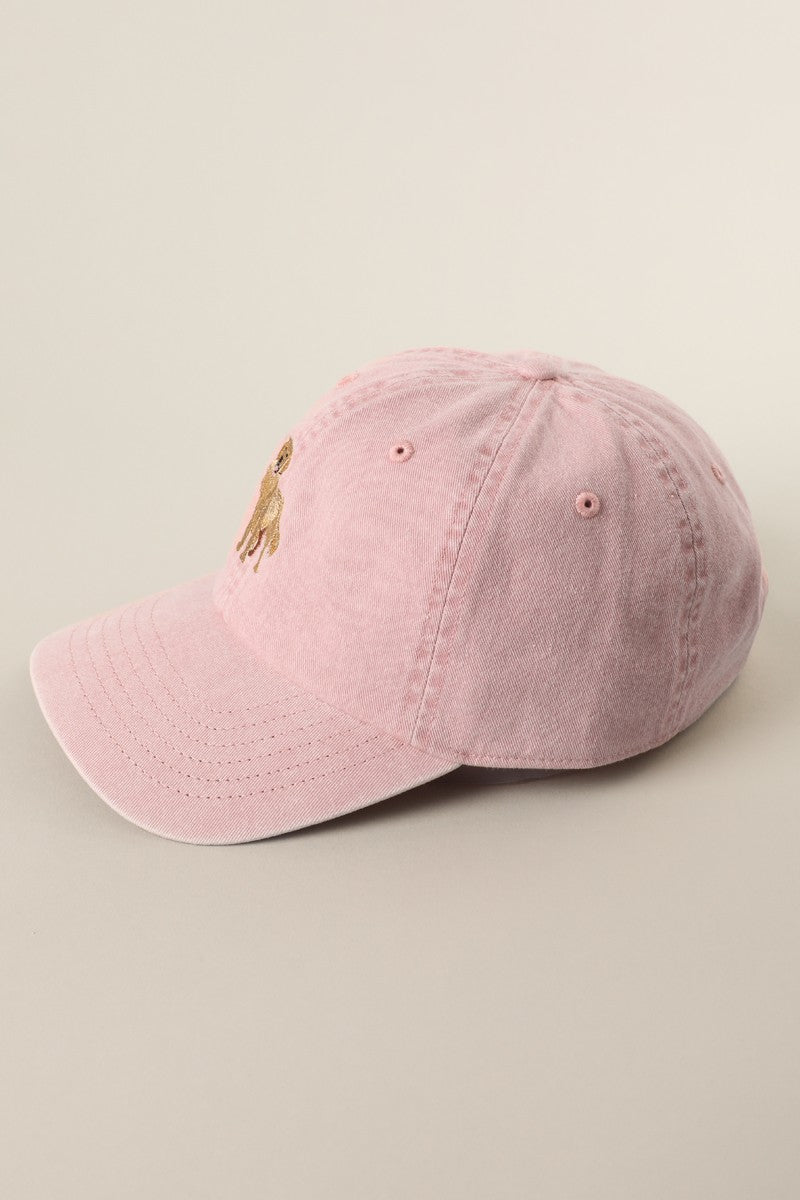 Golden Retriever Embroidered Baseball Cap