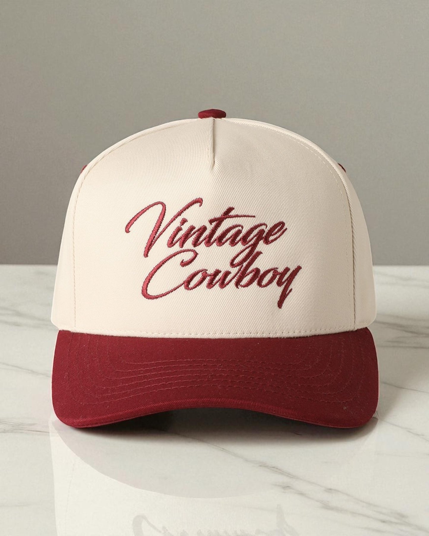Vintage Cowboy Trucker Hat