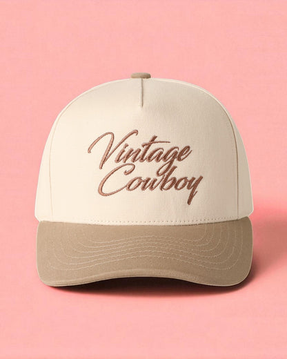 Vintage Cowboy Trucker Hat