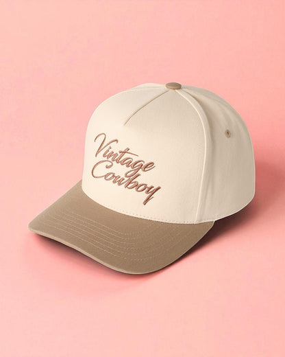 Vintage Cowboy Trucker Hat