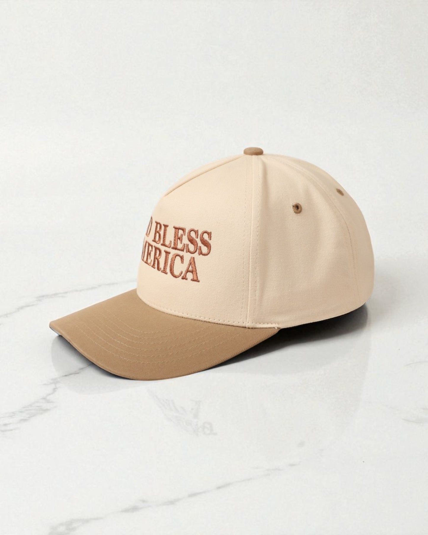 God Bless America Two Tone Cap