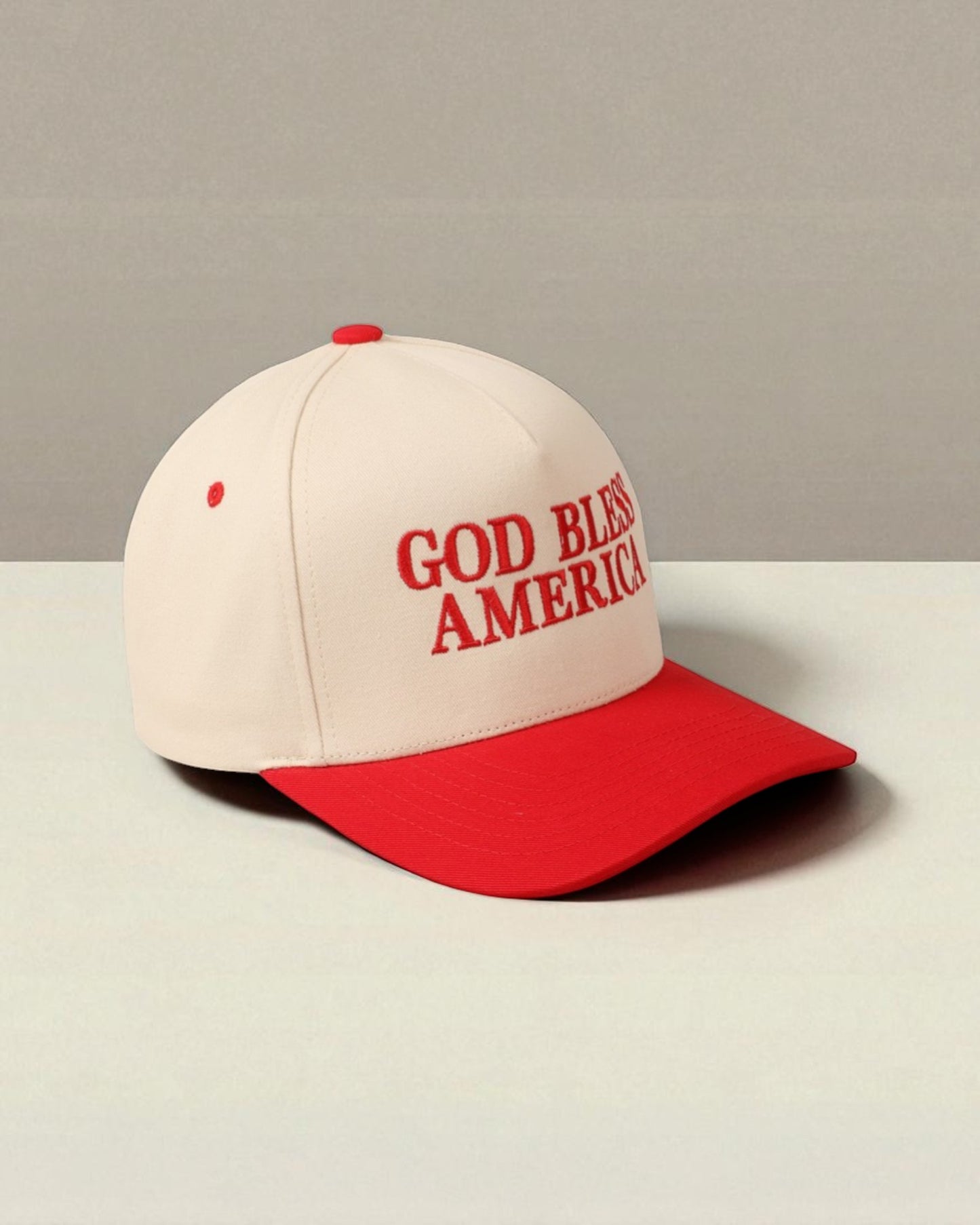 God Bless America Two Tone Cap