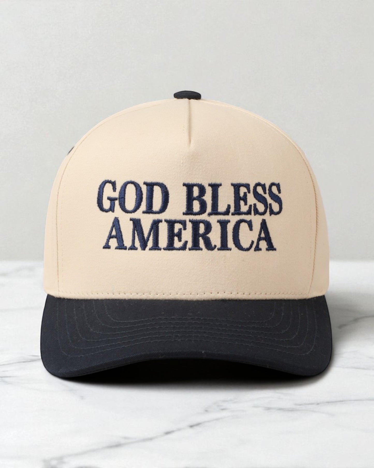 God Bless America Two Tone Cap