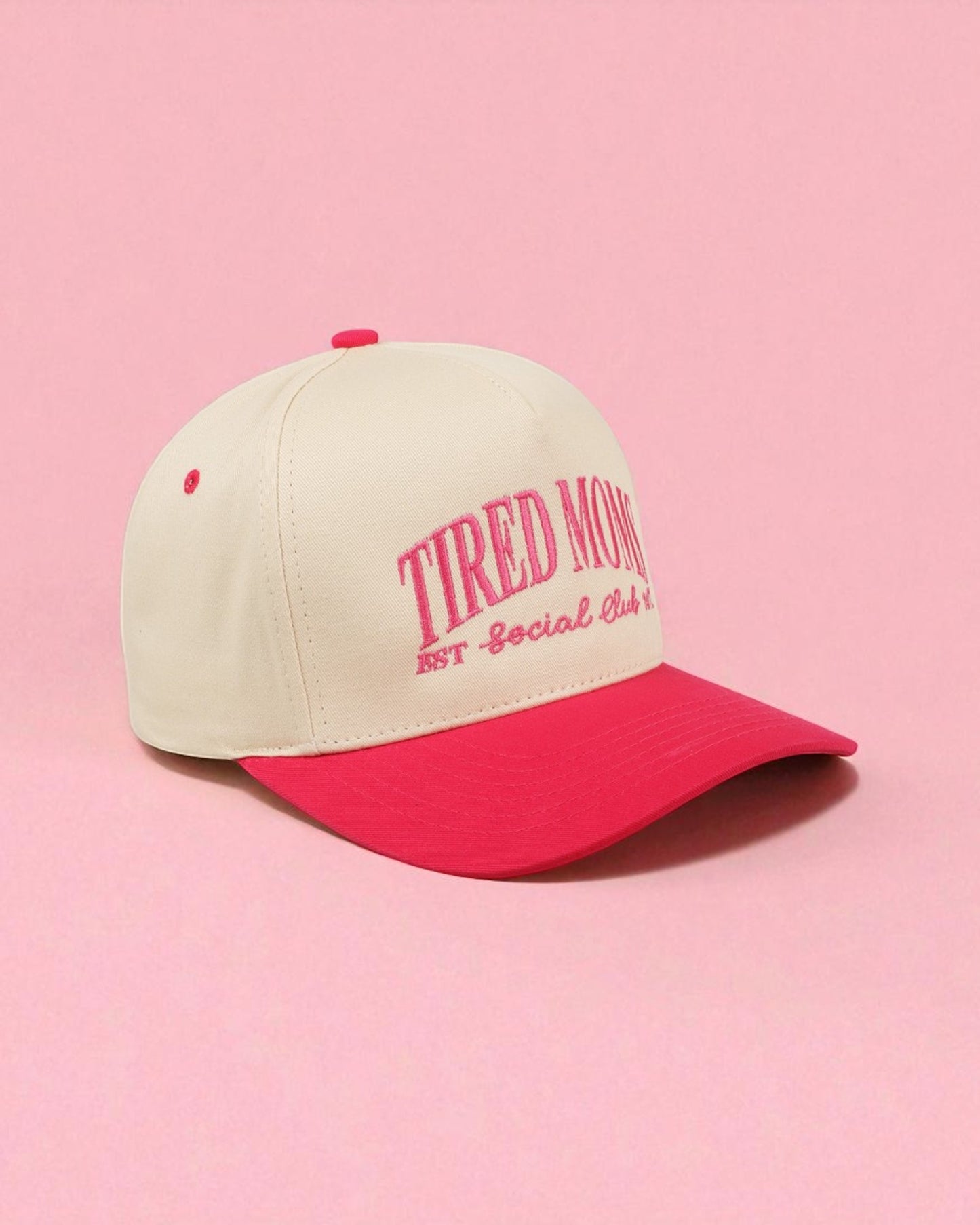 Tired Moms Social Club Two Tone Hat