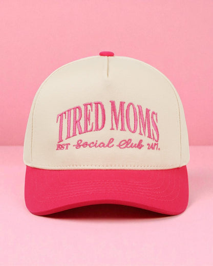 Tired Moms Social Club Two Tone Hat
