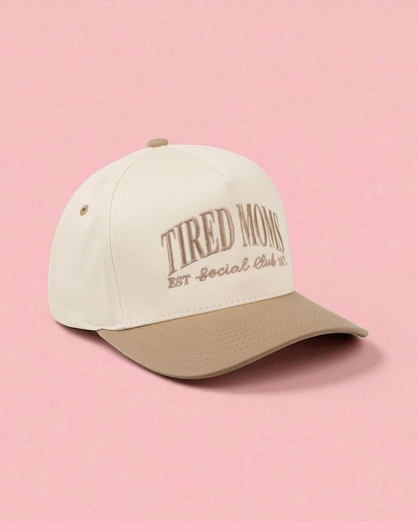 Tired Moms Social Club Two Tone Hat