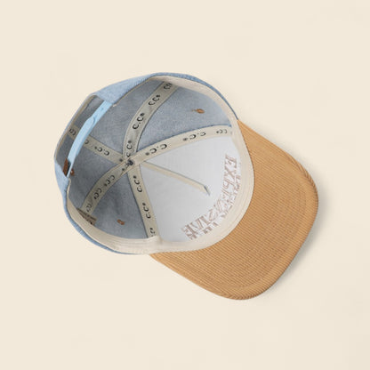 Expensive & Difficult Two Tone Embroidered Hat