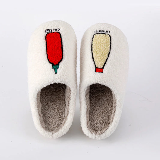 Mayo & Chili Soft Fluffy Slipper