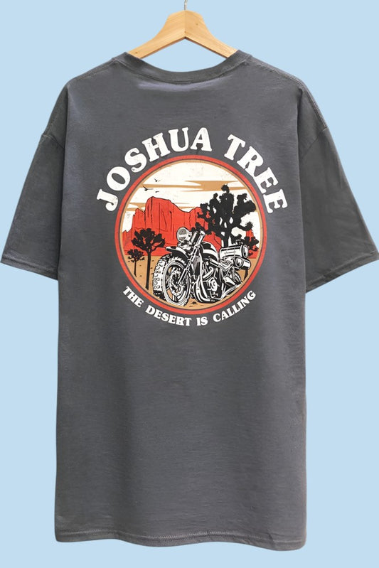 Joshua Tree Graphic T-Shirt – Wander and Roam Desert Adventure Tee
