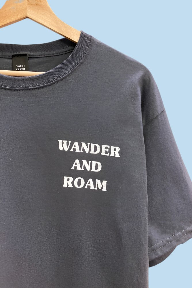 Joshua Tree Graphic T-Shirt – Wander and Roam Desert Adventure Tee