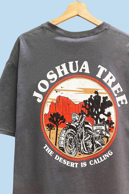 Joshua Tree Graphic T-Shirt – Wander and Roam Desert Adventure Tee