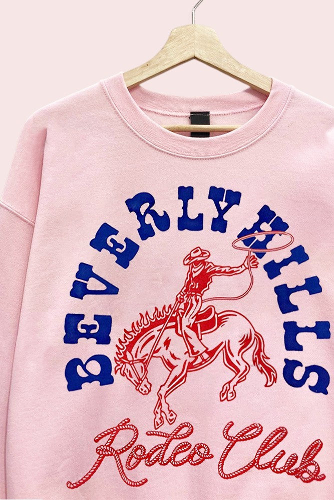Beverly Hills Rodeo Club Graphic Sweatshirt
