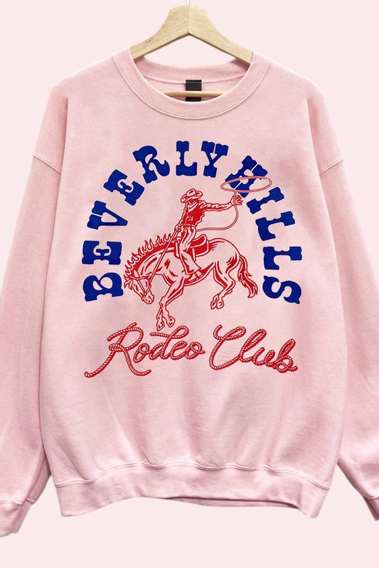 Beverly Hills Rodeo Club Graphic Sweatshirt