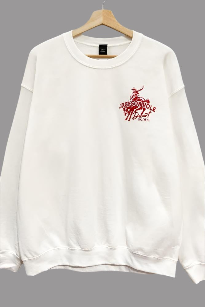 Jackson Hole Desert Rodeo Vintage Graphic Sweatshirt