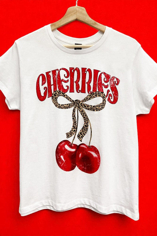 Cherries Graphic T-Shirt