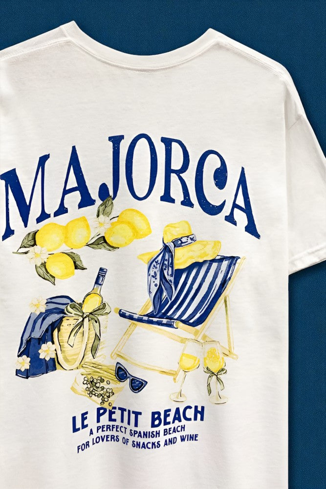 MAJORCA Graphic Oversized T-Shirt