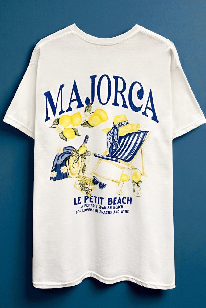 MAJORCA Graphic Oversized T-Shirt