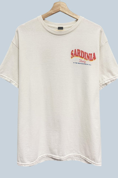 Sardinia Oversized Graphic Tee