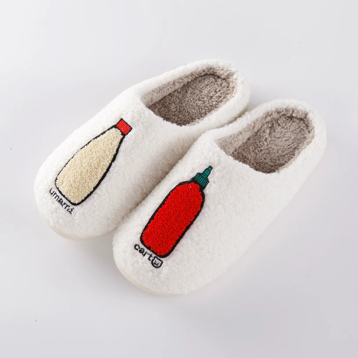 Mayo & Chili Soft Fluffy Slipper